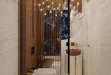 Дизайн-проект гостевого санузла от Чебановой Ольги